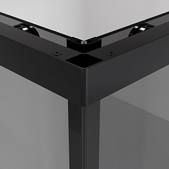 Niagara Душевой уголок Nova 90x90 NG-2829-34BLACK – фотография-8